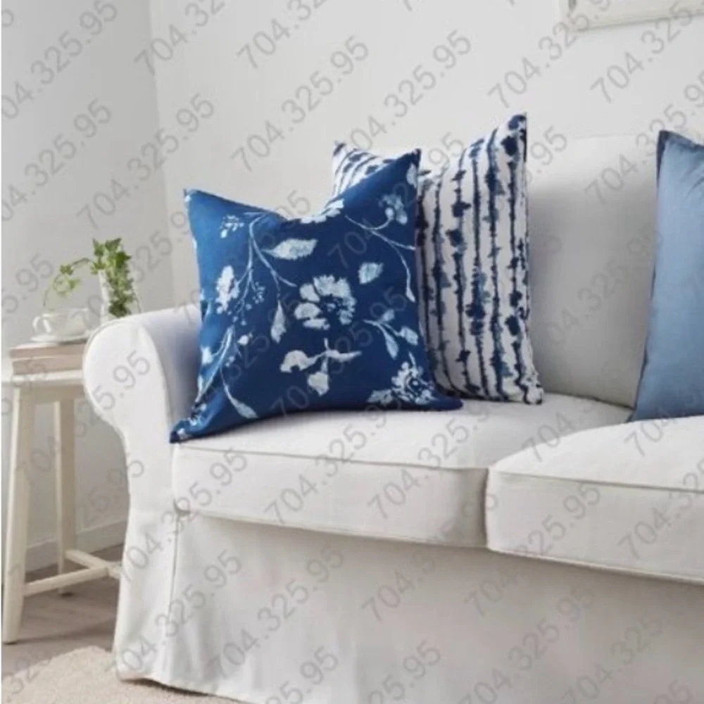 IKEA BLAGRAN Cover w/Fjadrar w/Down Insert Accent Cushion 20x20
